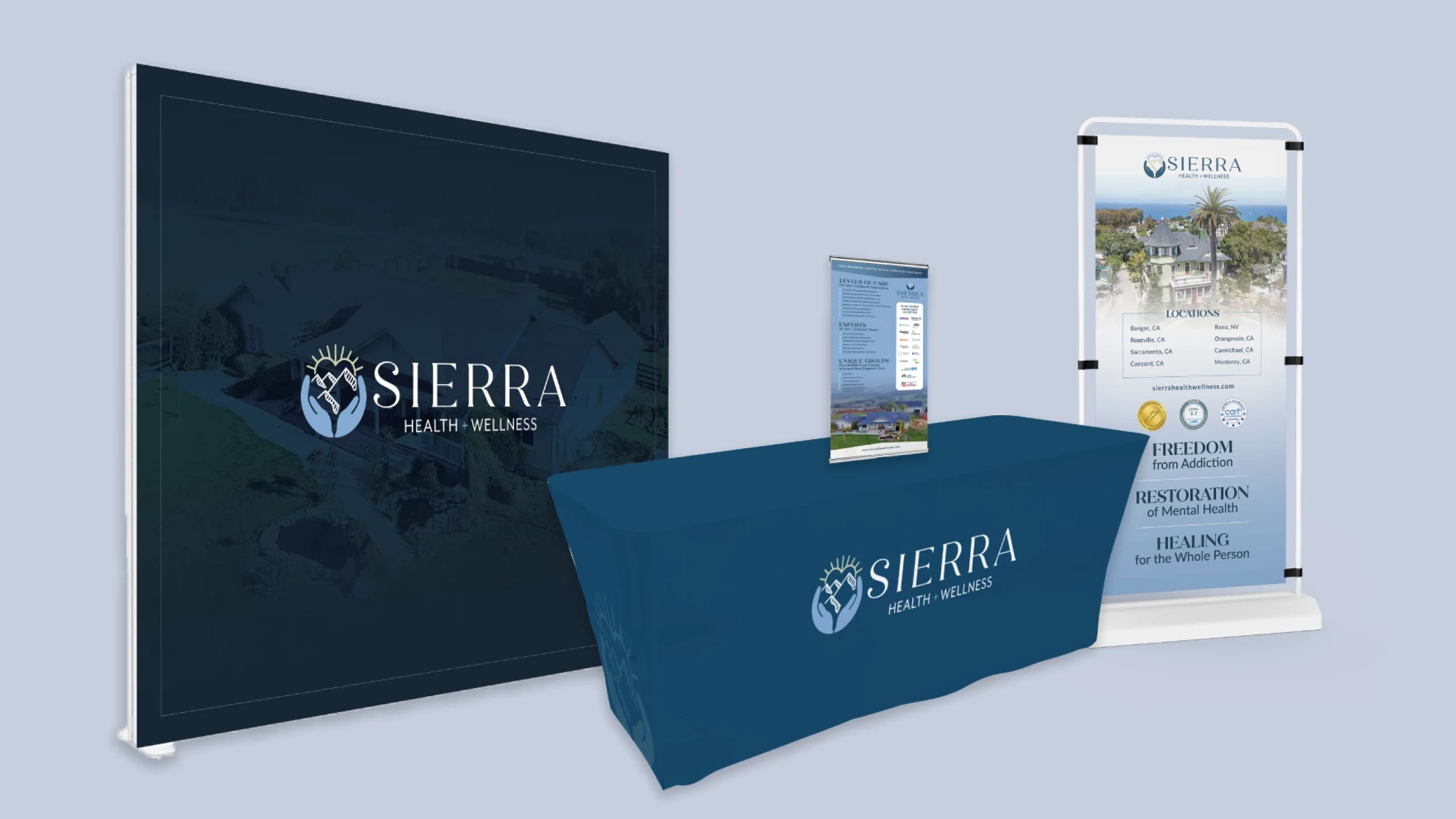 Branded event materials designed by Dsquared Media in West Palm Beach
