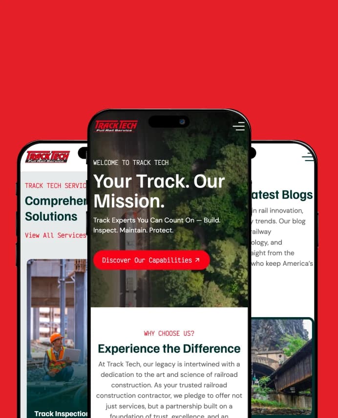 Track Tech — website